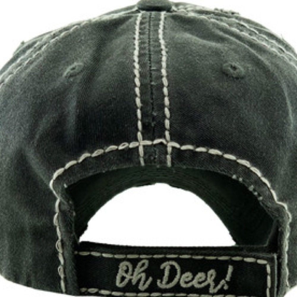 OH DEER WASHED VINTAGE BALLCAP - Picture 7 of 11